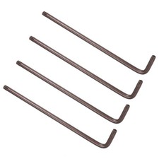 Image of 4pcs Tamper Proof Torx Key T40 L-Shape Star Wrench for Auto Maintenance
