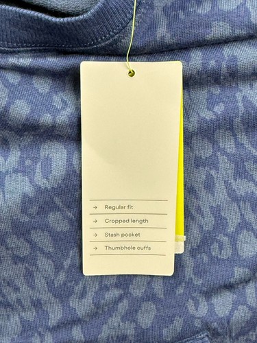 All in Motion Girl's Size Medium (8) Cozy Soft Crewneck Sweatshirt Blue - Picture 5 of 7