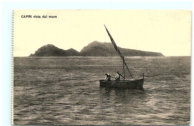 S04-6072, CAPRI, VISTA DAL MARE, ANTIQUE POSTCARD