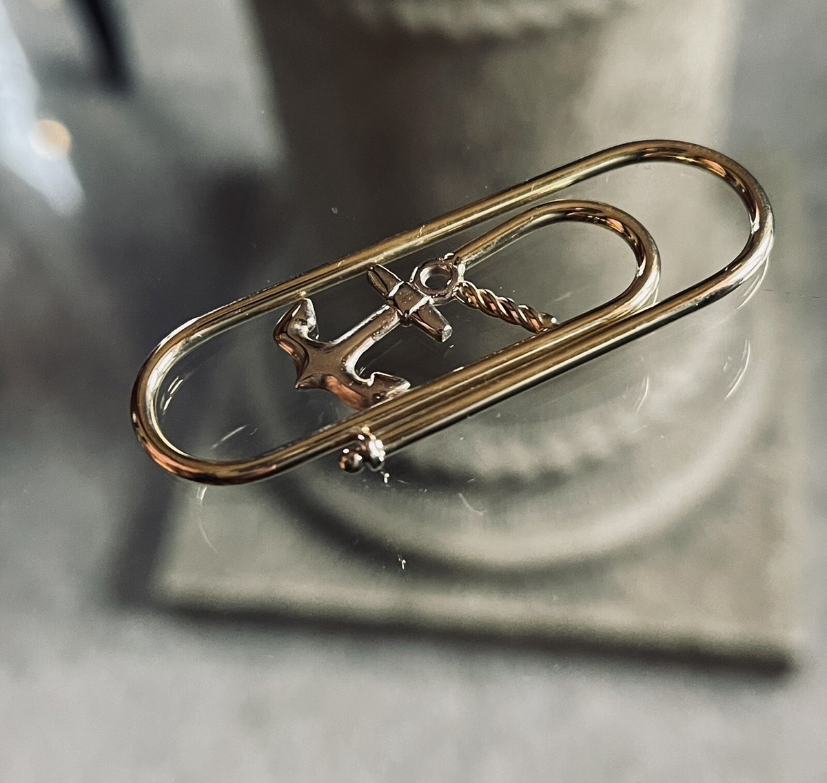 Fermasoldi Oro Giallo Kt 750 Uomo