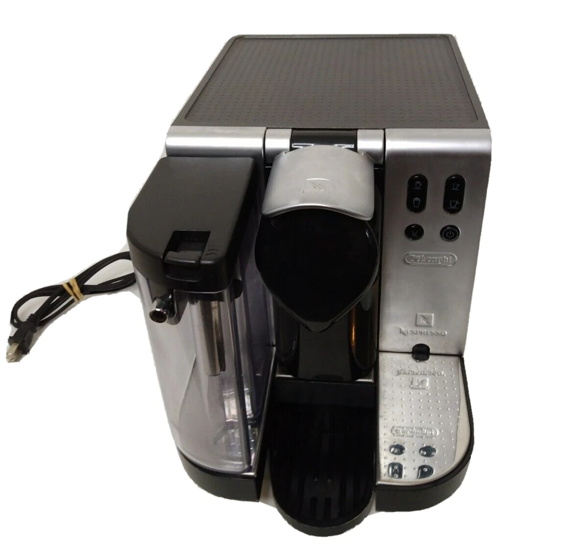 Nat sted skarp ketcher DeLonghi EN680.M Nespresso Lattissima Single-Serve Espresso Maker Brushed  Metal | eBay