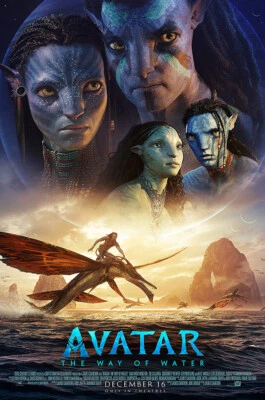 Avatar The Way Of Water 2022 Movie Premium POSTER MADE IN USA - CIN274