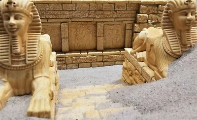 MARKENLOS Ägypten Ruinen Bausteine mit Hieroglyphen im Bastel-Set 509-teilig