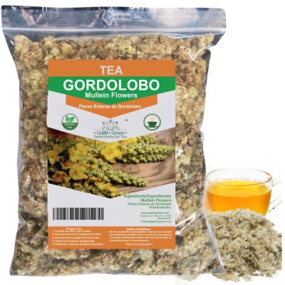 Mullein Flowers Dried, GORDOLOBO, en flor