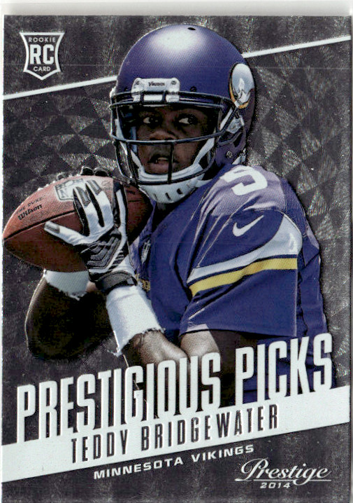 2014 Panini Prestige #PP28 Teddy Bridgewater Prestigious Picks Rookie RC
