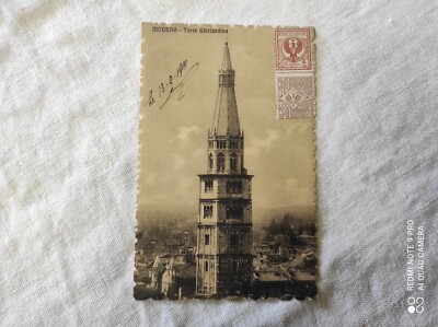 Cpa Postkarte Italien MODENE MODENA Turm Ghirlandina