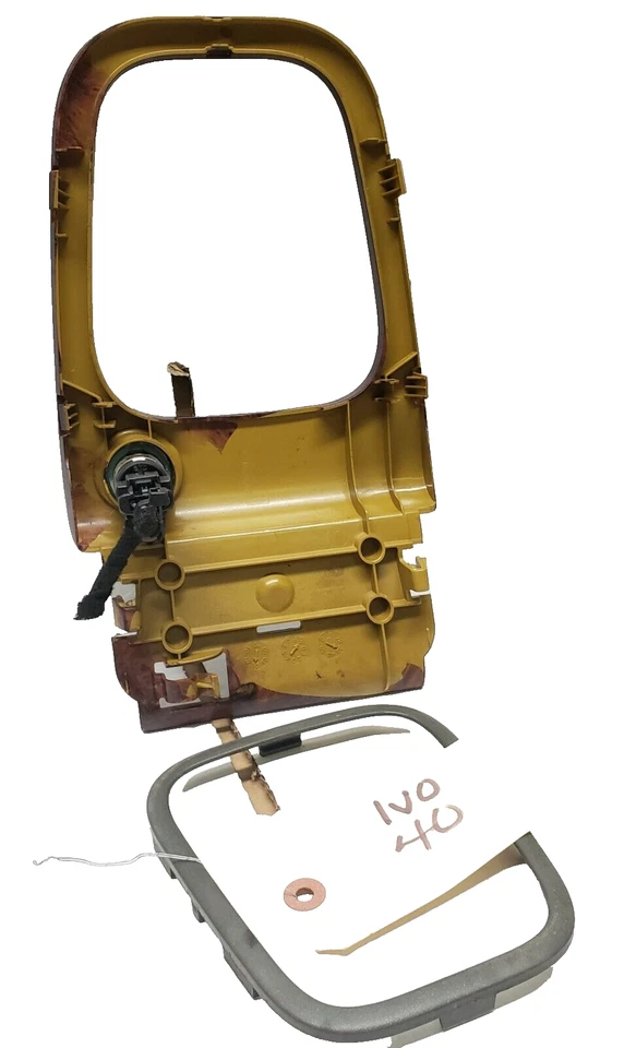 2000–2004 Volvo S40 Shifter Trim Bezel – Woodgrain OEM - Image 3 of 3