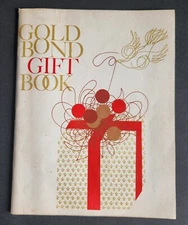 1961 Gold Bond Stamps Book Gift Catalog Color Pyrex Radio Flyer Cosco Atomic Ads