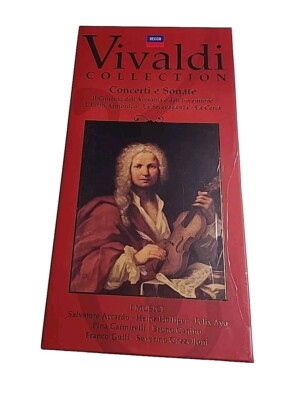 Vivaldi Collection Concerti e Sonate Decca SEALED 2009 CD Collection