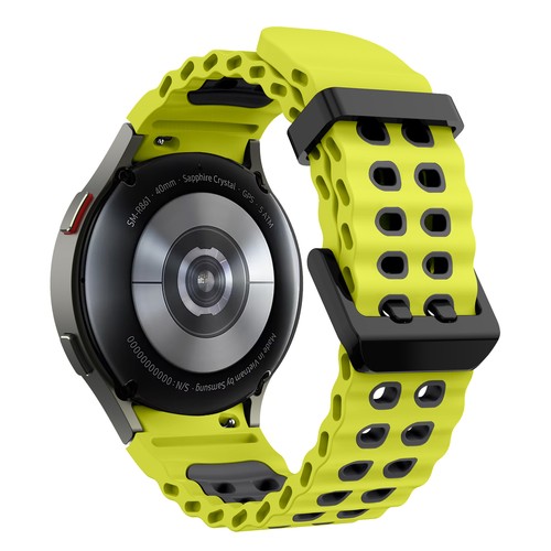 NO Gaps Armband für Samsung Galaxy Watch 7 6 5 4 FE Ultra 47mm Silikon Sportband - Bild 34 von 34