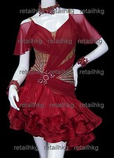Z442 Custom-made Latin Salsa Rumba Samba Jive Dance dress