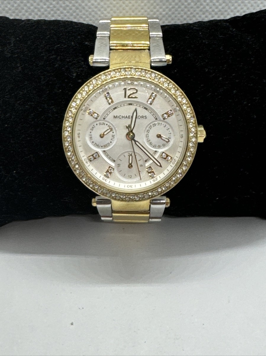 Michael Kors MK6055 Women\'s Two Tone Stainless Steel Analog Dial Watch JNA243 Michael Kors MK6055 Women main image 3