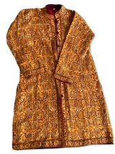 kashmiri fully embroidered long coat ,free Size