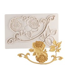 Flowers Silicone Fondant Mould Cake Decorating Tool for Crafts, Resin.