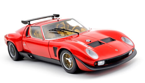 1975 LAMBORGHINI MIURA SVR JOTA RED 1:18 KYOSHO NEW IN BOX NOTE: MISSING ANTENNA - Bild 1 von 8