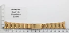 Watch band for Rolex Datejust 31 17 mm Rivet pins rare vintage