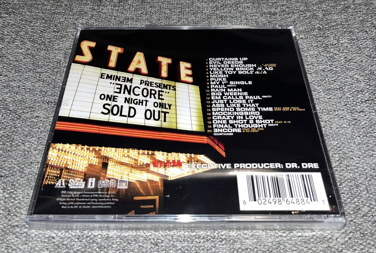 Eminem Album 12 CD まとめ売り Eminem CD Lot 17 Stan's Seedy Starter Set D12 Shady Records All