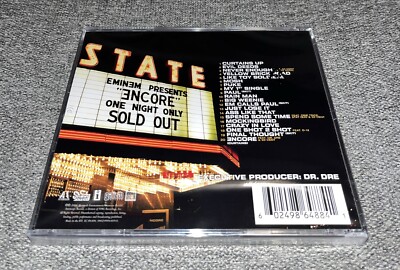 Eminem Album 12 CD まとめ売り Eminem 2002 The Eminem Show Taiwan 2nd Ltd Box CD+DVD Album with