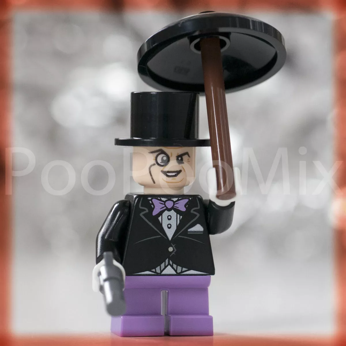 NEW Rare LEGO sh060 The Penguin Minifigure Accessories 76035