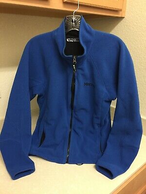 MARMOT Men's Royal Blue Polyester Fleece Jacket (size M) | eBay