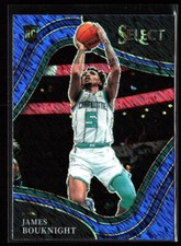 2021-22 Panini Select Blue Shimmer Courtside James Bouknight RC Charlotte