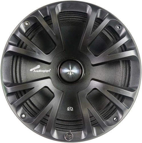 Audiopipe APMB8ST Pair Of 8" Low Mid Loudspeaker 300 W Mx, 4-Ohms Grills Include - Picture 4 of 4