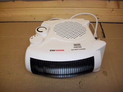 STAYWARM 2000w Upright and Flatbed Fan Heater with Heat