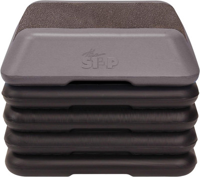 Adjustable High Step Aerobic Platform with 4 Risers, Home Gym Workout Equipment,