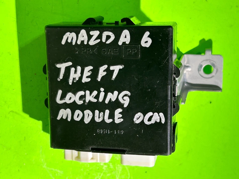 MAZDA 6 2005-2008 MÓDULO DE BLOQUEO ROBO OEM Foto 3 de 3