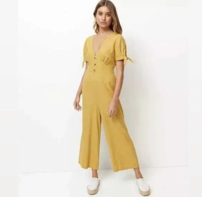 sportsgirl linen jumpsuit