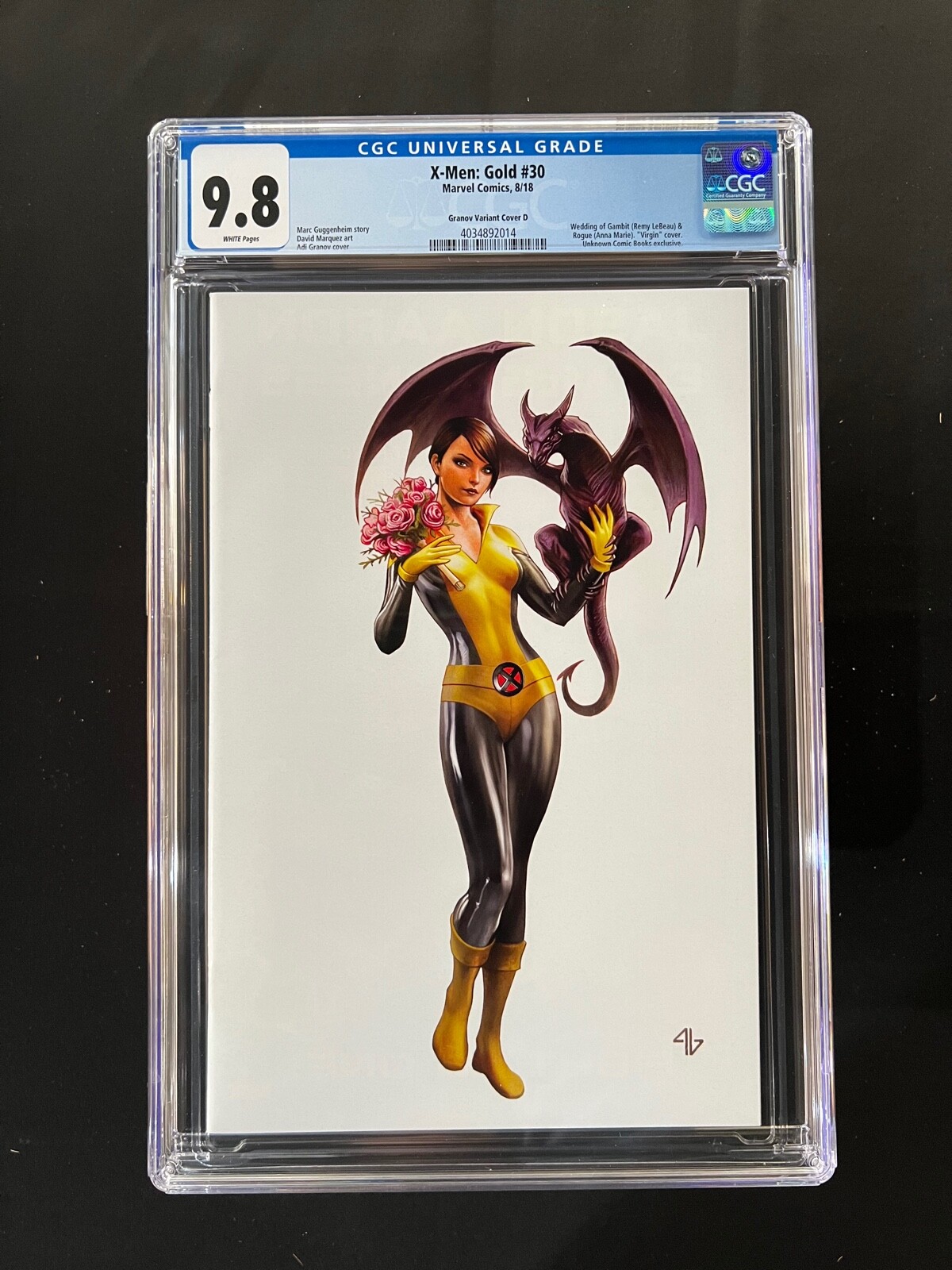 XMen Gold 30 CGC 9.8 (2018) Granov "Virgin" Variant Cover D eBay