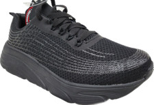 Slip Resistant Work Women Shoes Wide Mesh Black Cushion Extended MayTall 2600