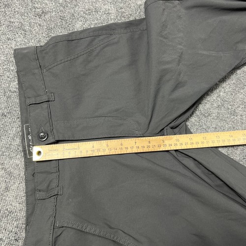 Eddie Bauer Pants Men 30x30 Gray Travex Cargo Utility Hiking Performance Stretch - Picture 8 of 12