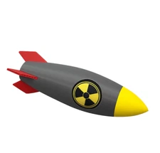 Fattah-1 Petting Rocket Replica - Iran Viral 2025 Meme 1:1 model Display