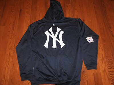 Majestic New York Yankees Baseball Sweatshirt New Mens Sizes Big