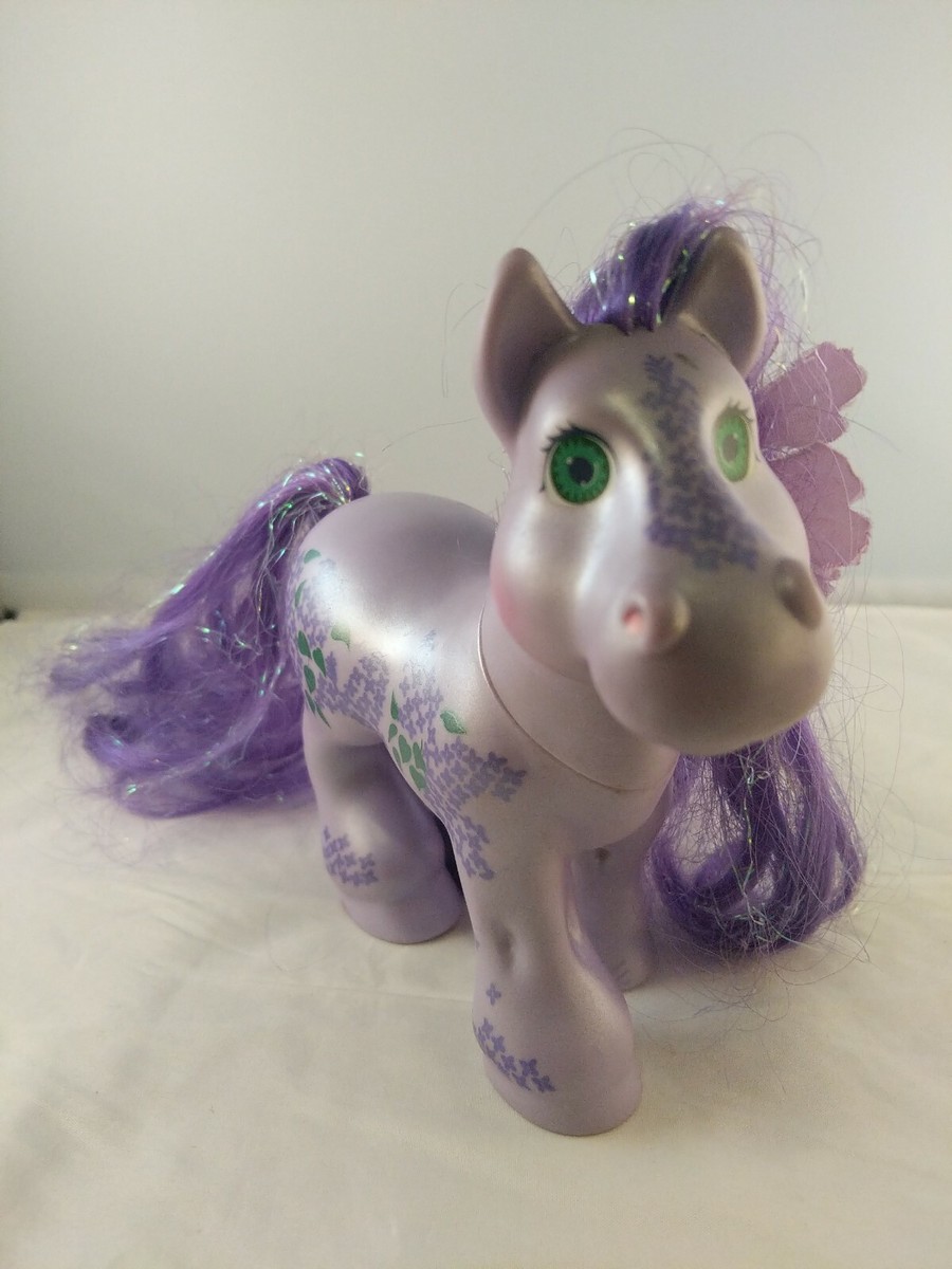マイリトルポニー pony vintage Vintage My Little Pony Floral Design & Shimmer Hair w/Flower
