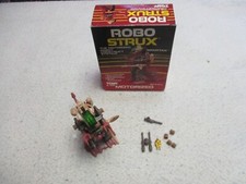 TOMY ROBO STRUX SPARTAK 100 COMPLETE WORKING 1985 W/ INSTRUCTIONS  BOX ZOIDS