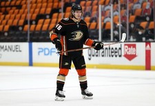 Trevor Zegras Anaheim Ducks 8x10 unsigned photo