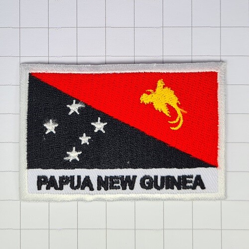 White Border Country Region City Flag Iron on Patch (Approx.7x5x0.1cm 2.8x2inch) - Picture 36 of 54