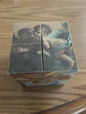 Reubens cherub art cube 3 x 3 inches