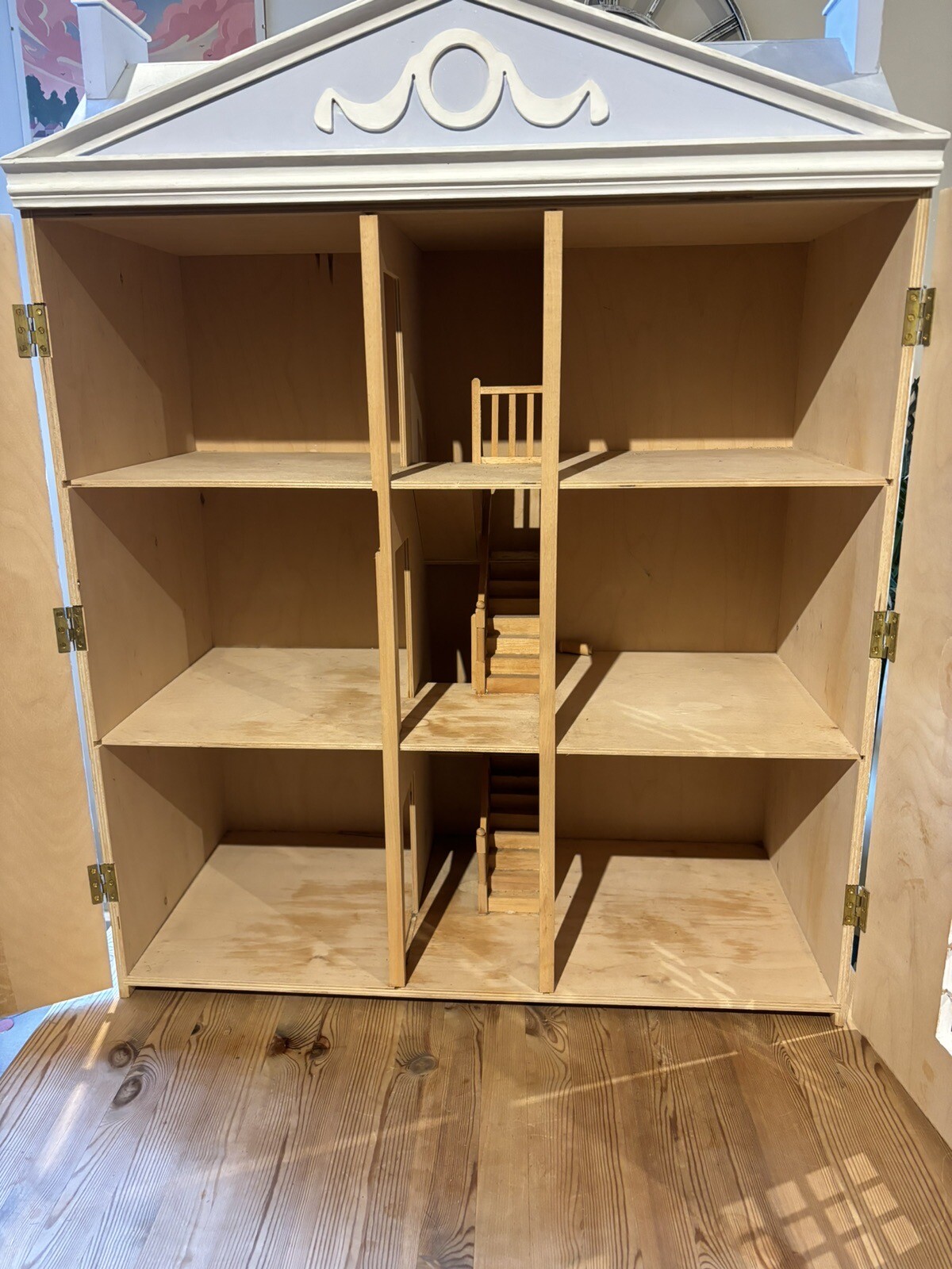 large wooden dolls house used eBay