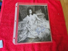 1  - 8 x 10 B + W  Photo of Elizabeth Taylo( Pre-Printed  Signature )#2