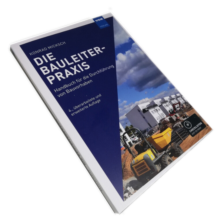 Thumbnail - ✸✸ Die Bauleiterpraxis Konrad Micksch 2019 & Cd (checklisten, Muster)