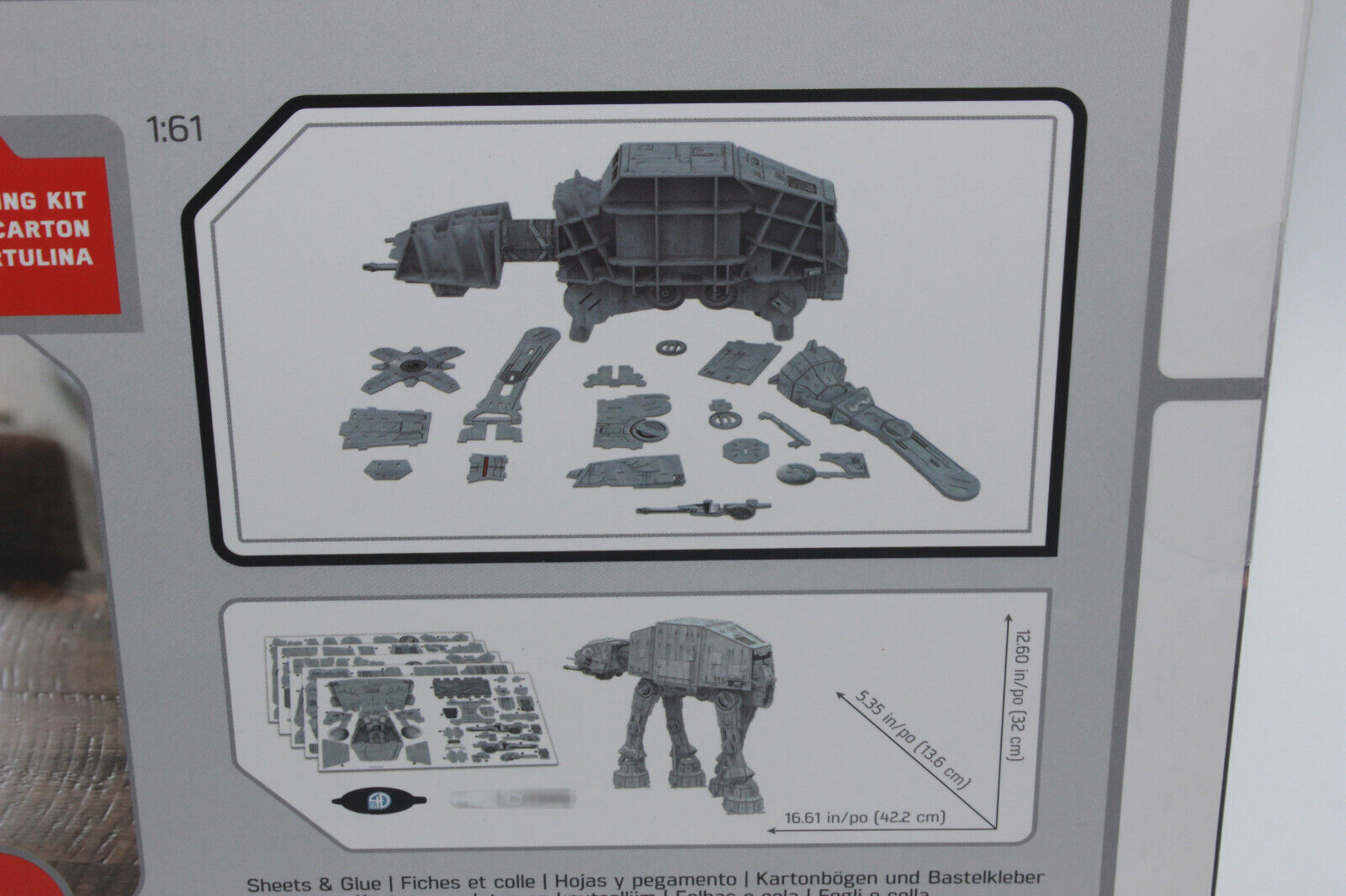 Sale Revell 0322 3D Kit Star Wars Imperial at-At Kartonmodellbausatz