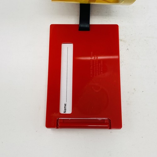 LEGO Etichetta Bagaglio, Targa 2 x 3, Ninjago Rosso - Foto 5 di 5