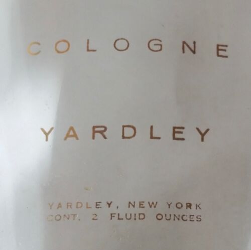 Botella de perfume vacía vintage colonia de lavanda de Yardley 2 fl oz - Imagen 3 de 3