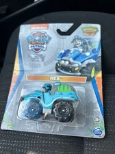 PAW PATROL Dino Rescue: REX | True Metal Diecast Vehicle | Spin Master