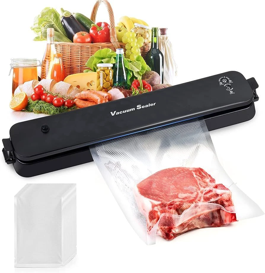 Vacuum Sealer Machine Food Saver Compact One-Touch Automatic Air Sealing System