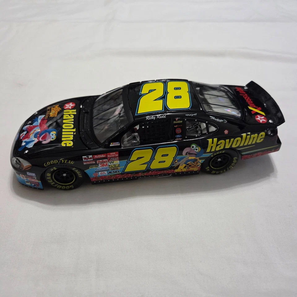 Ricky Rudd #28 Stock Car 1:24 The Muppet Show Coleccionable Diecast Nascar Racing Foto 2 de 4