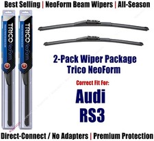 2pk Super-Premium NeoForm Wipers fit 2019 Audi RS3 - 162613/1813